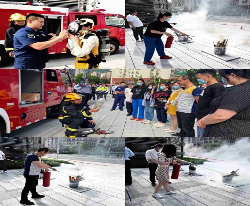 開展消防演練 筑牢安全防線 ——水發(fā)海若組織參加消防安全知識培訓 和消防疏散演練