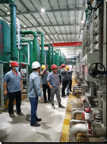 熱烈慶祝！ ---水發(fā)海若環(huán)境技術(shù)有限公司承建的山鋼集團萊鋼除鹽水站項目通過交工驗收